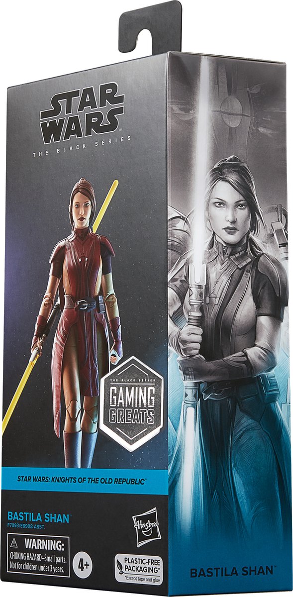 Hasbro Star Wars Actiefiguur Bastila Shan 15 cm Knights of the Old Republic - Black Series Gaming Great Multicolours