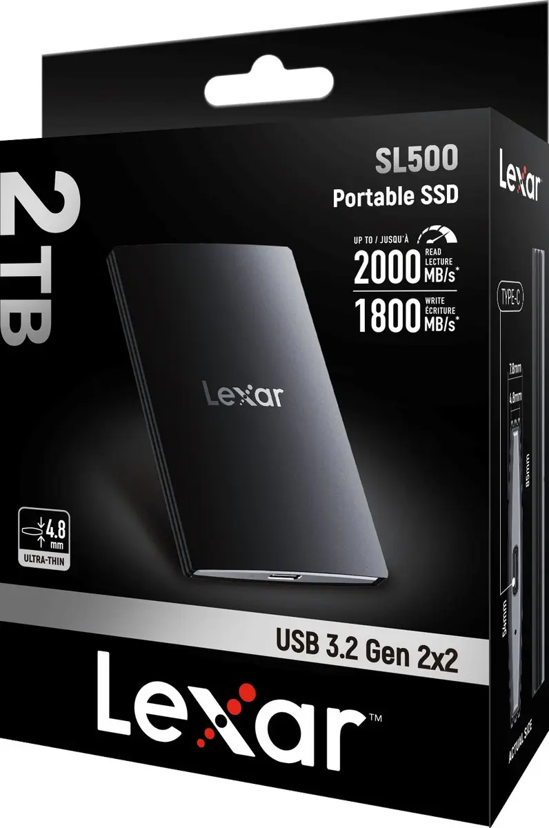 Lexar SL500 Portable SSD 2TB