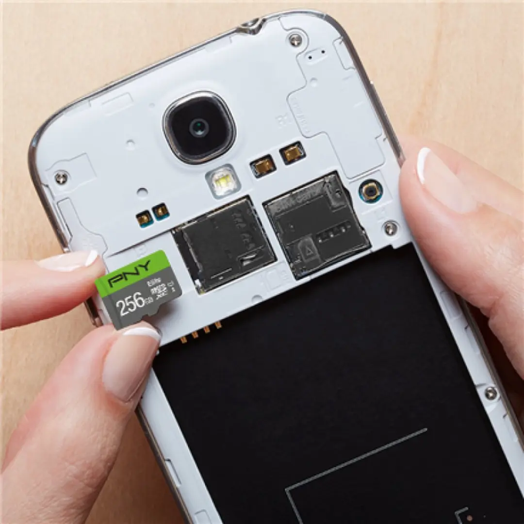 PNY Elite C10 Micro SD 256GB - met adapter