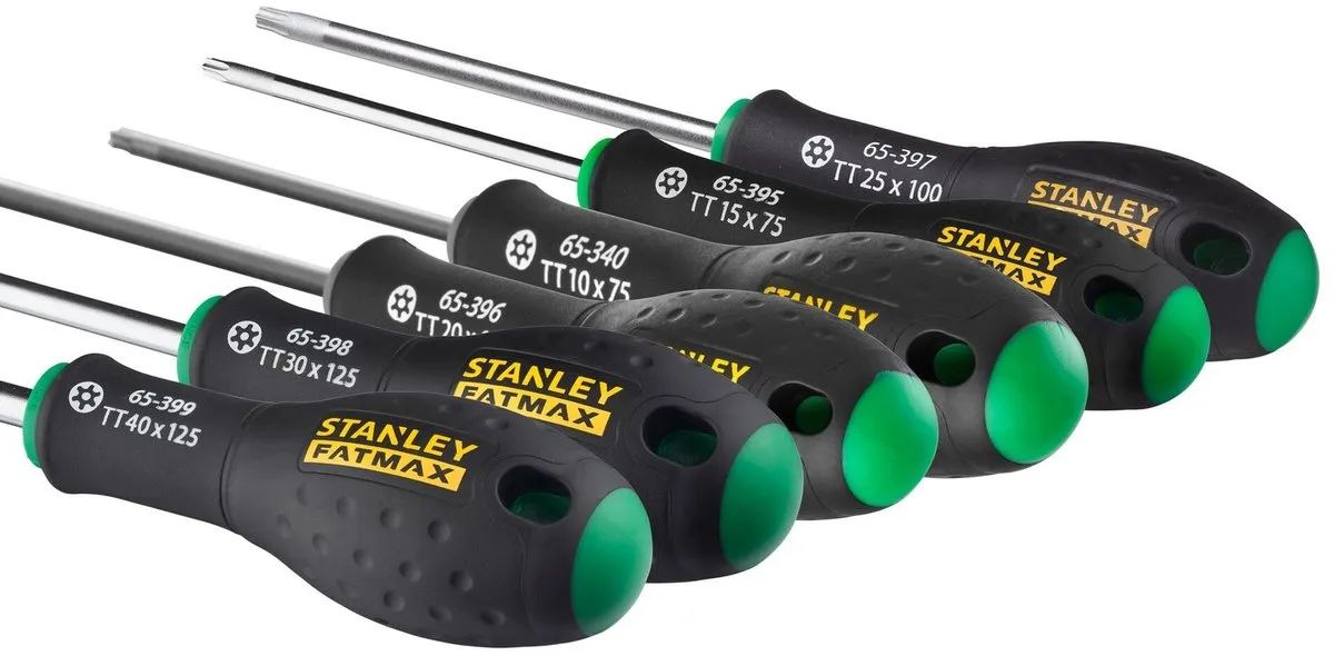Stanley FatMax Torx Schroevendraaierset 6-delig - TT10/TT15/TT20/TT25/TT30/TT40 - afbeelding 6 van 6