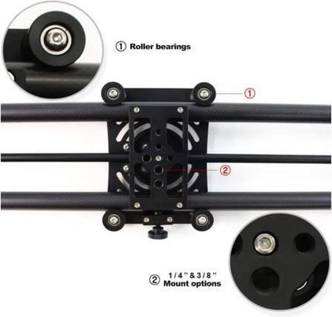 Konova P1 80cm Carbon Camera Slider KN-P180-S3
