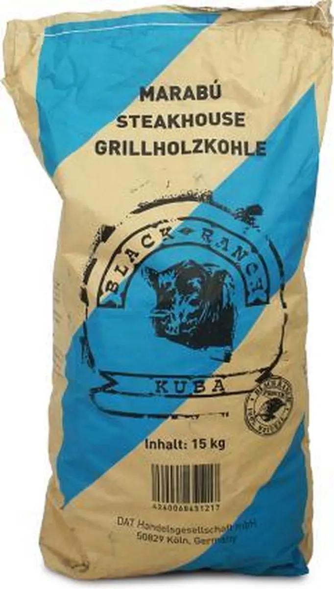Black Ranch Houtskool 15kg
