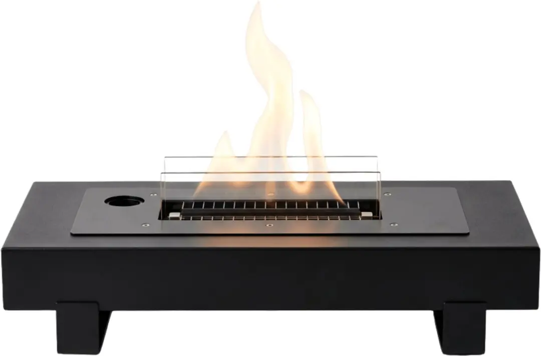 Tenderflame Table Mountain 180 Vrijstaande Haard - Zwart