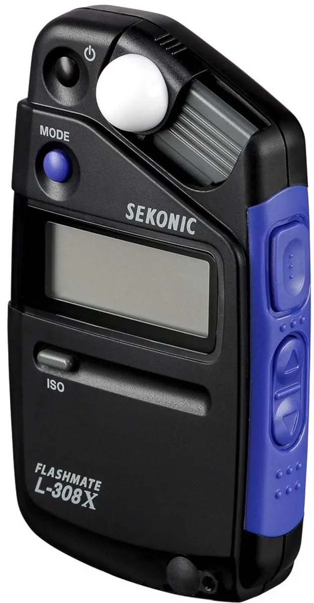 Sekonic L-308X Flashmate Lichtmeter - Zwart/Blauw