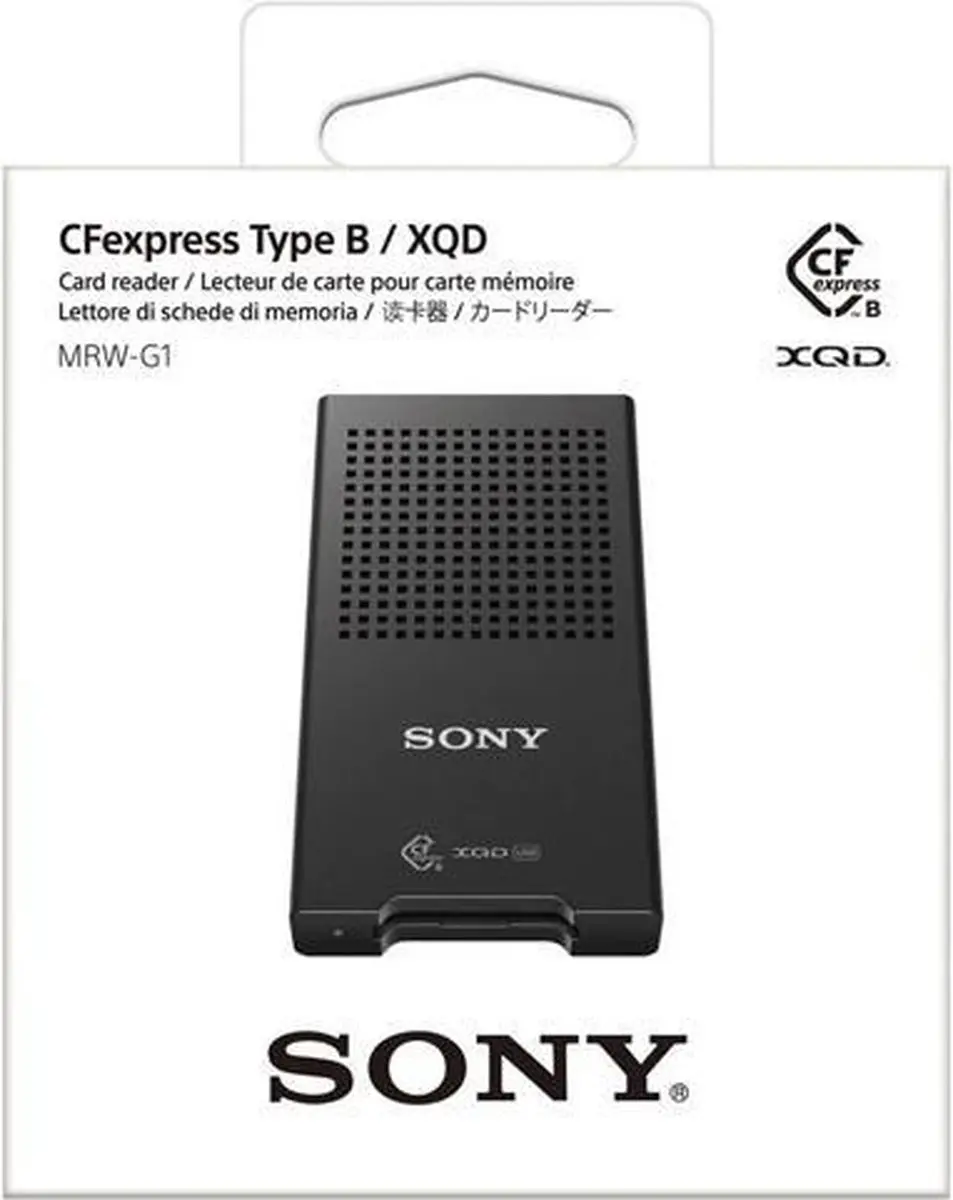 Sony MRWG1.SYM Card Reader - zwart