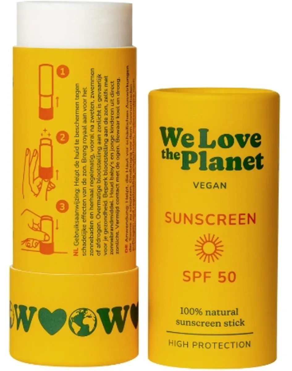 We Love the Planet Zonnebrand Stick SPF50