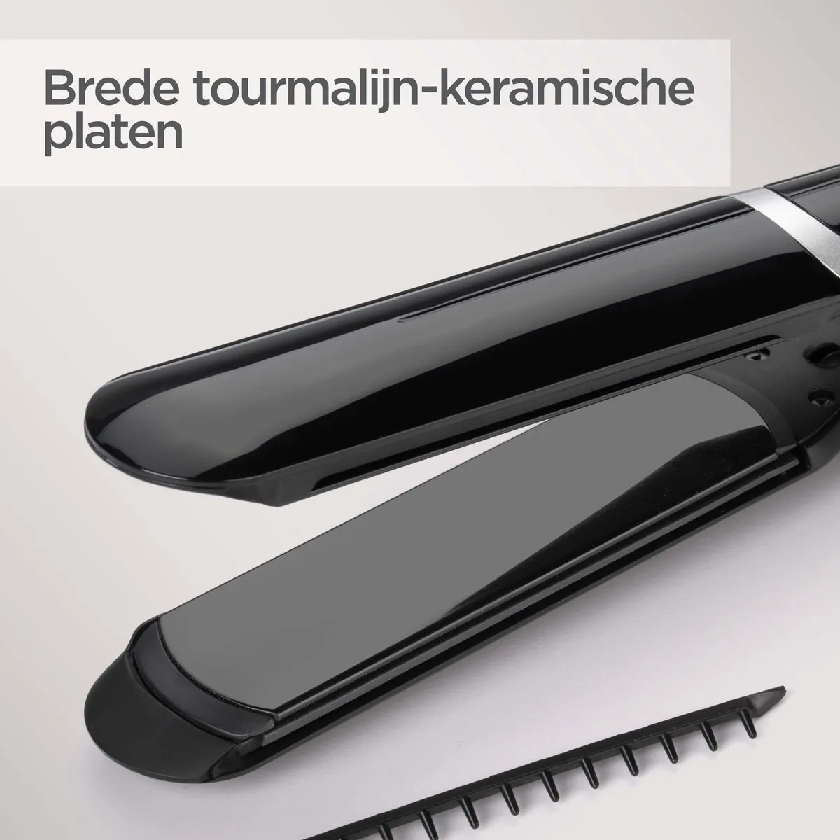 BaByliss Sleek Control ST397E Stijltang - 5 standen tot 235°C - Extra brede platen