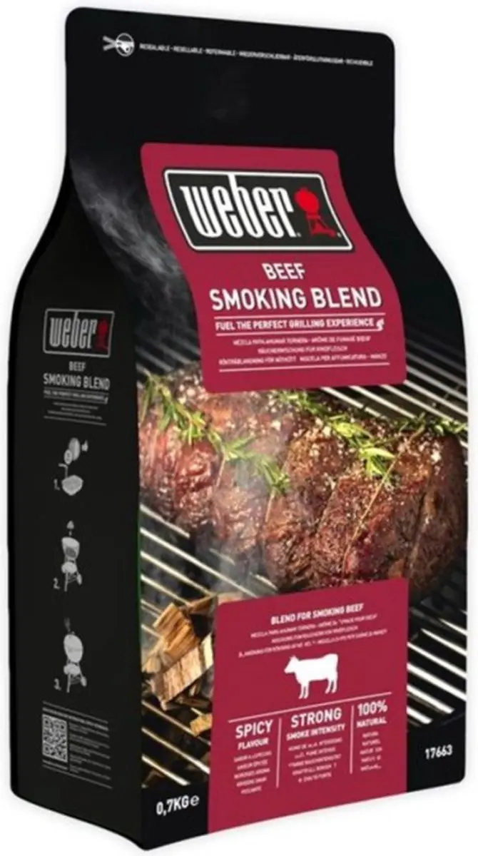 Weber Beef Wood Chips Rookhout