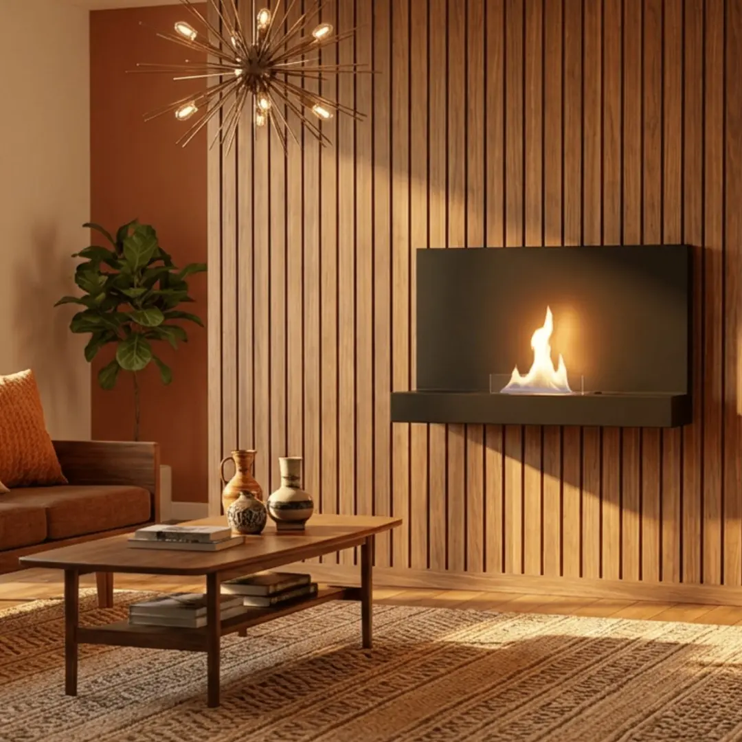 Tenderflame Piano 180 Sfeerhaard - 2000W - Schwarz - afbeelding 6 van 6