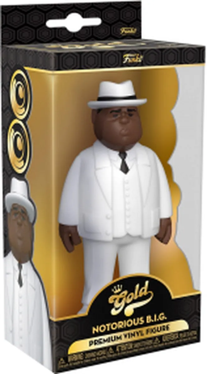 Funko Vinyl Gold 5 Biggie Smalls - White Suit
