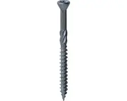 Woodies Ultimate Vlonderschroef Torx RVS 5x50 Deeldraad