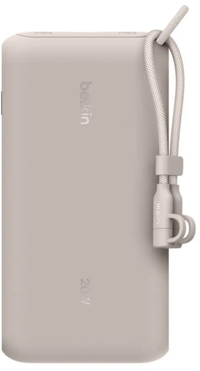 Belkin Power Bank BPB028HQSD 20000mAh - 20W - 3x Opladen - afbeelding 2 van 6