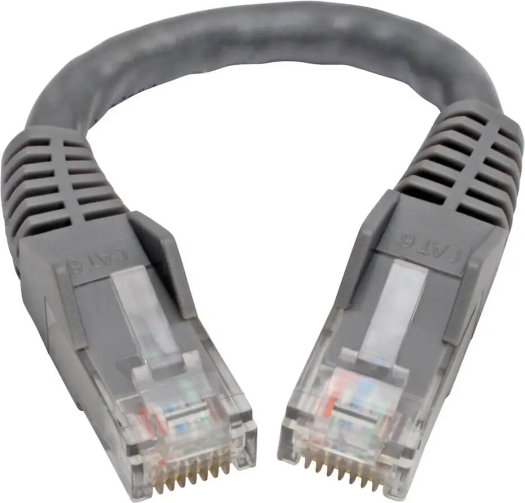 Tripp Lite N201-06N-GY Netwerkkabel Cat6 - 0,15m - Grijs