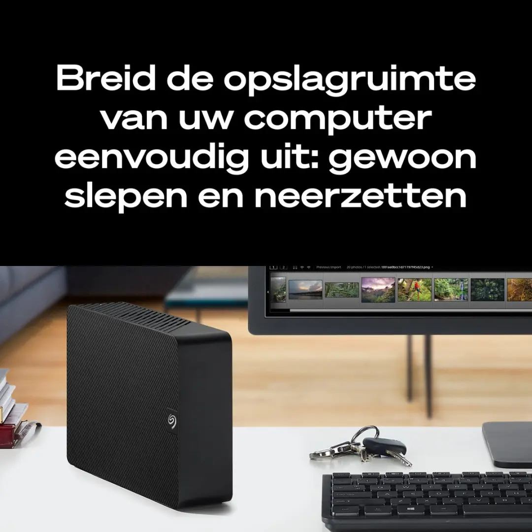 Seagate Expansion STKP4000400 Externe Harde Schijf 4TB - Zwart