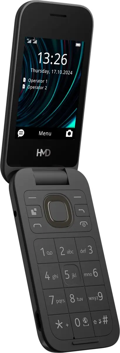 HMD Nokia 2660 Flip Basistelefoon - 32GB - Zwart