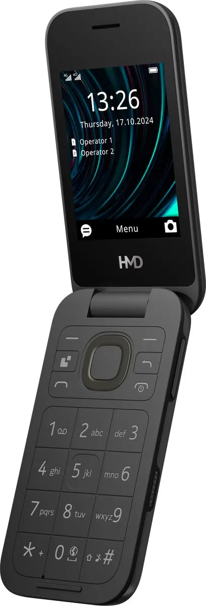 HMD Nokia 2660 Flip Basistelefoon - 32GB - Zwart