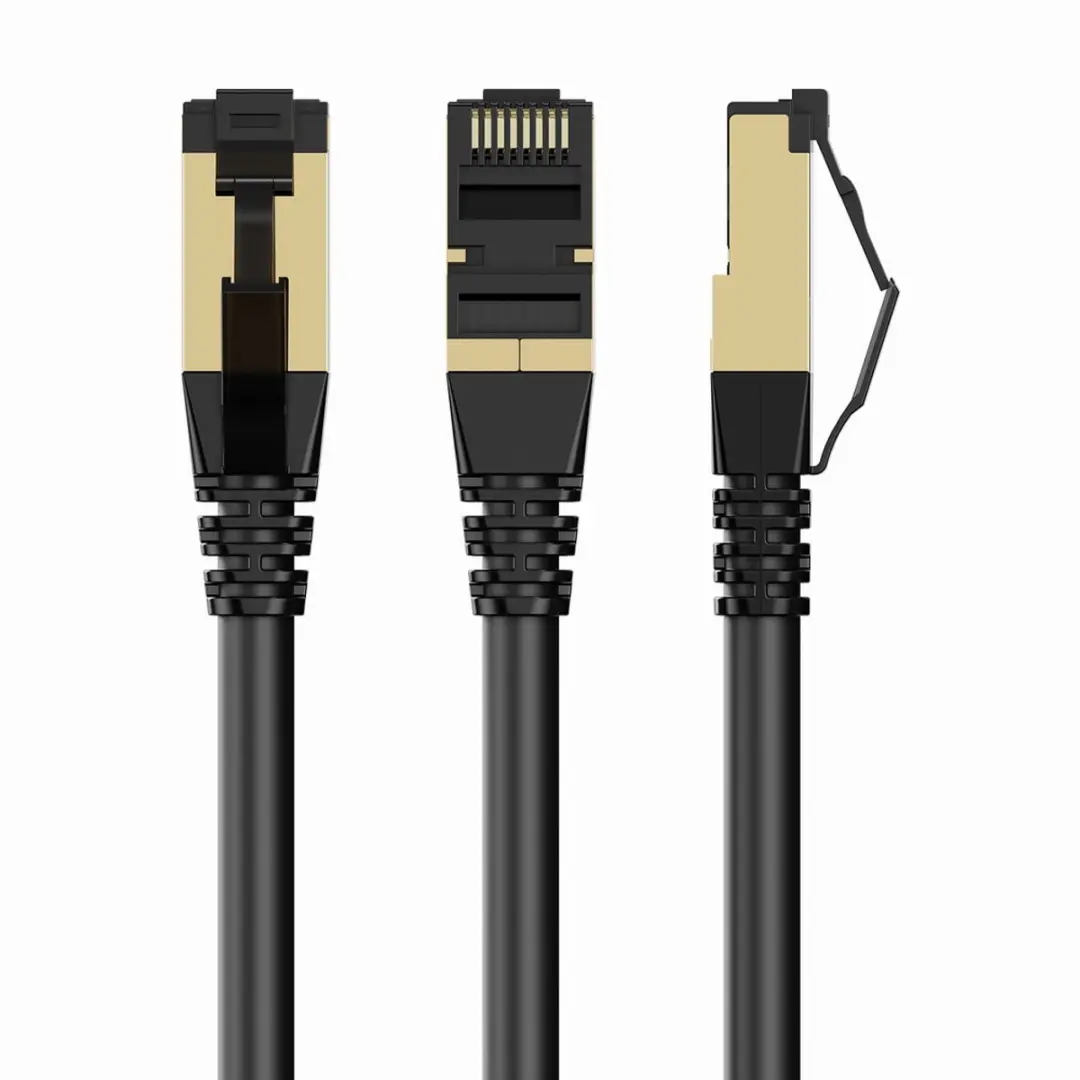 Cablexpert Cat8 S/FTP Patchkabel LSZH 0.5m - Zwart
