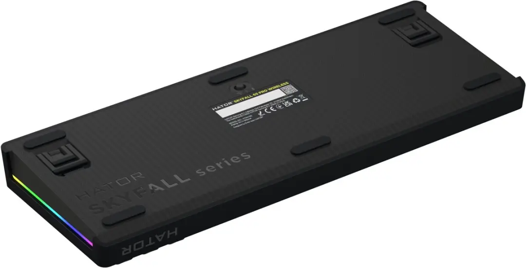 Hator Skyfall Pro HTK4160 Gaming Toetsenbord - 65 Tasten - Zwart/Grijs
