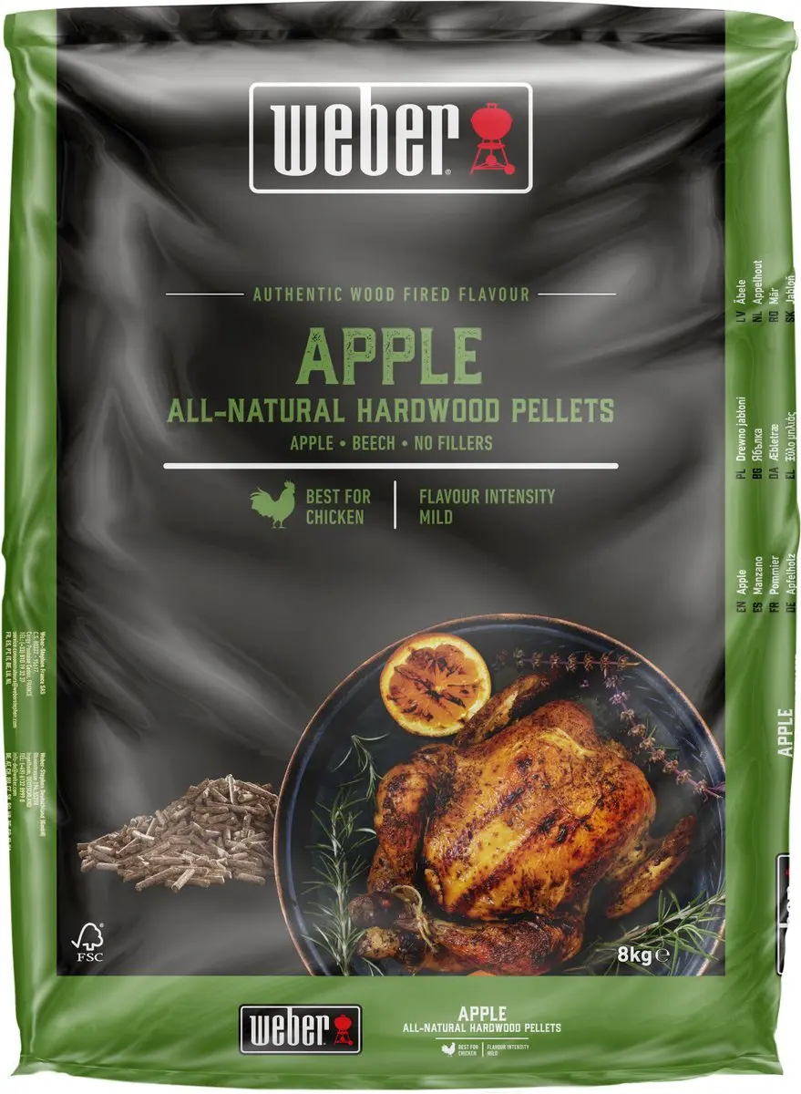 Weber Wood Pellets Appelhout 8kg