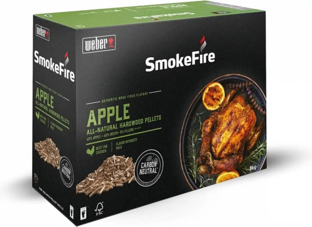 Weber Wood Pellets Appelhout 8kg