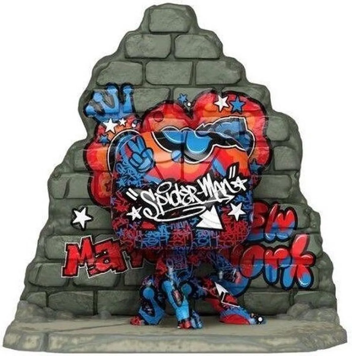 Funko Marvel POP! Street Art Collection 762 Spider-Man Deluxe