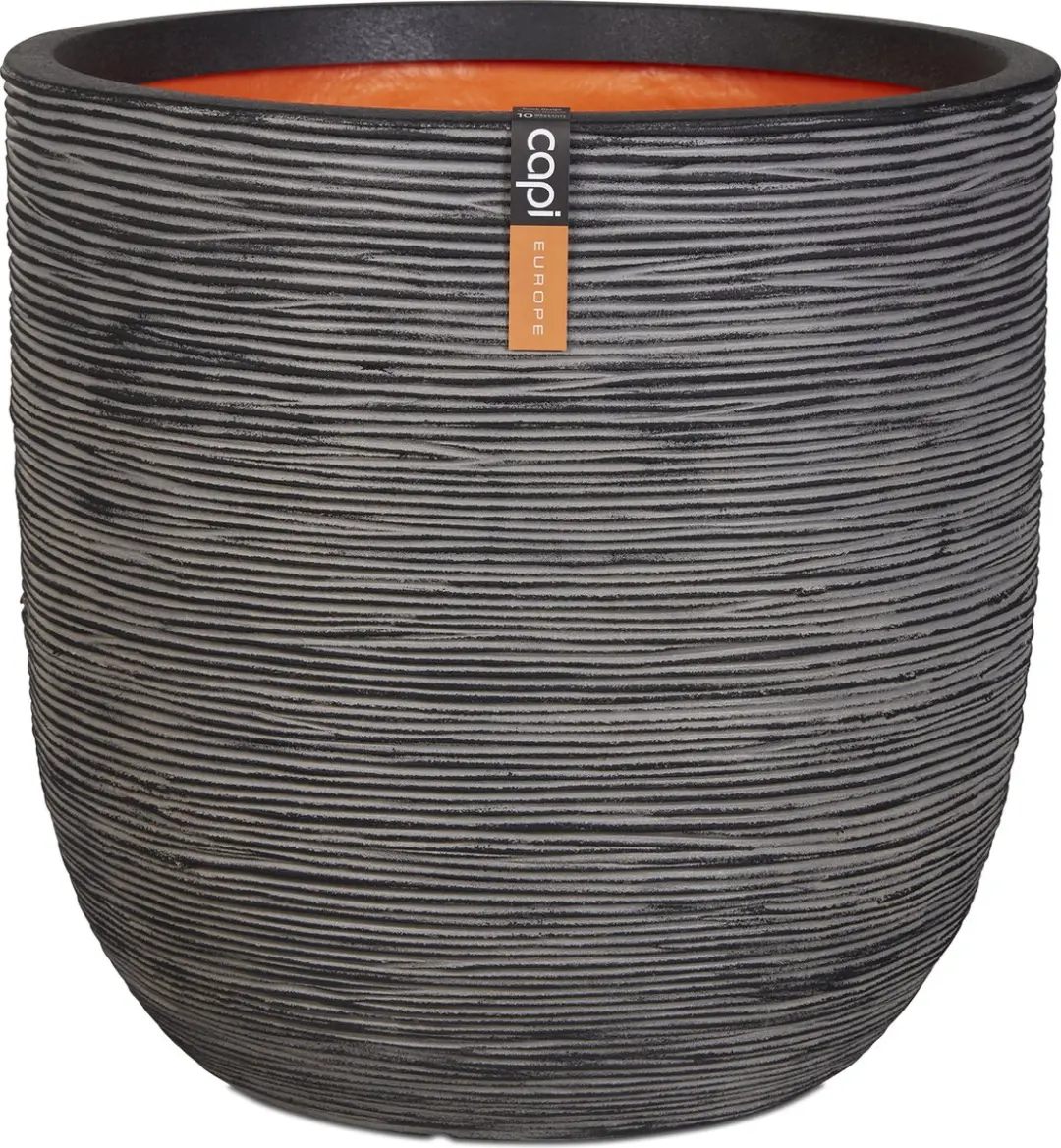 Capi Europe Bloempot Bol Rib NL KOFZ935 - 95L - Antraciet