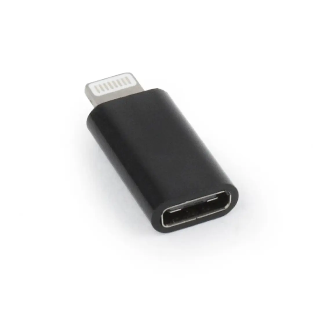 Cablexpert USB-C naar 8-pin Adapter - Zwart