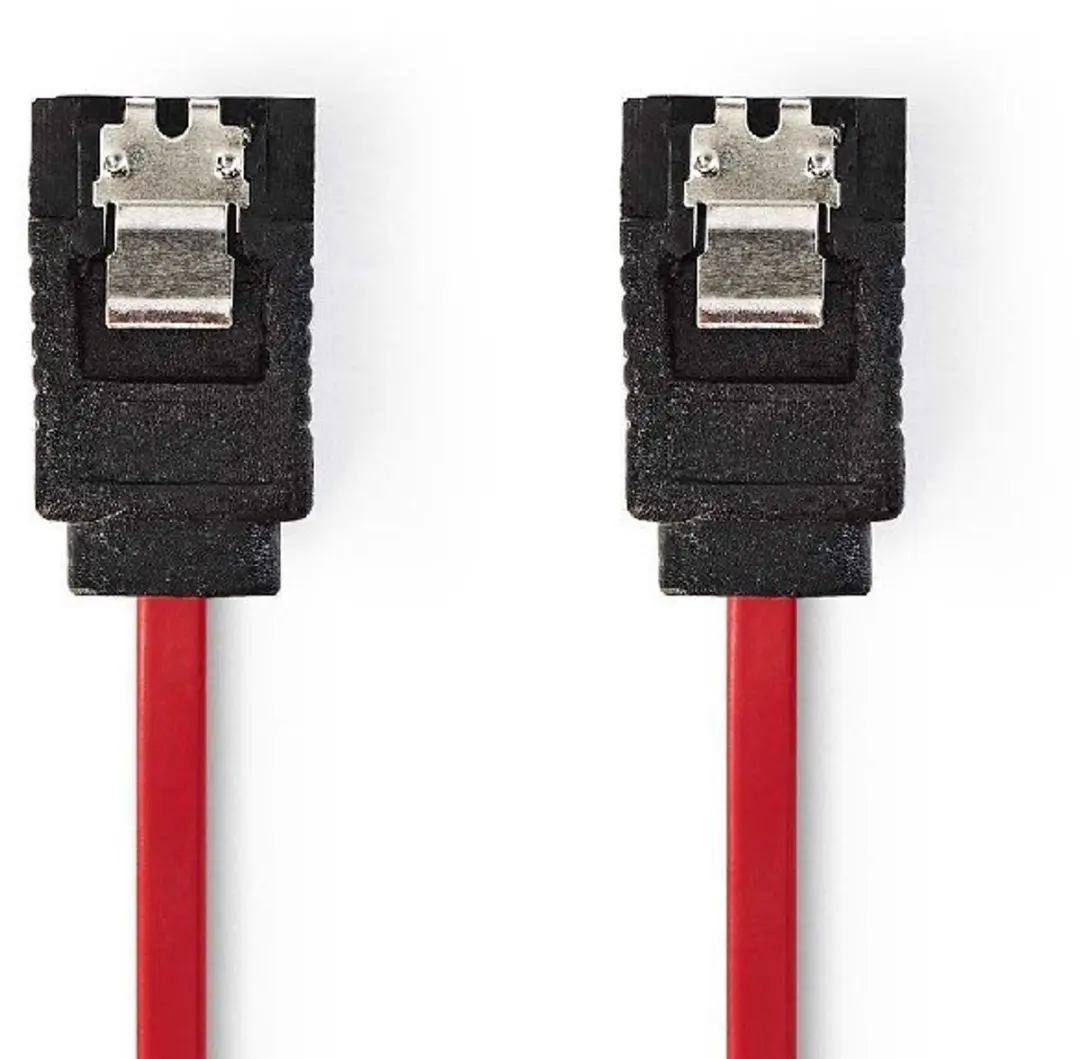 Cablexpert SATA Datakabel 6 Gbit/s - Rood - 0,10m