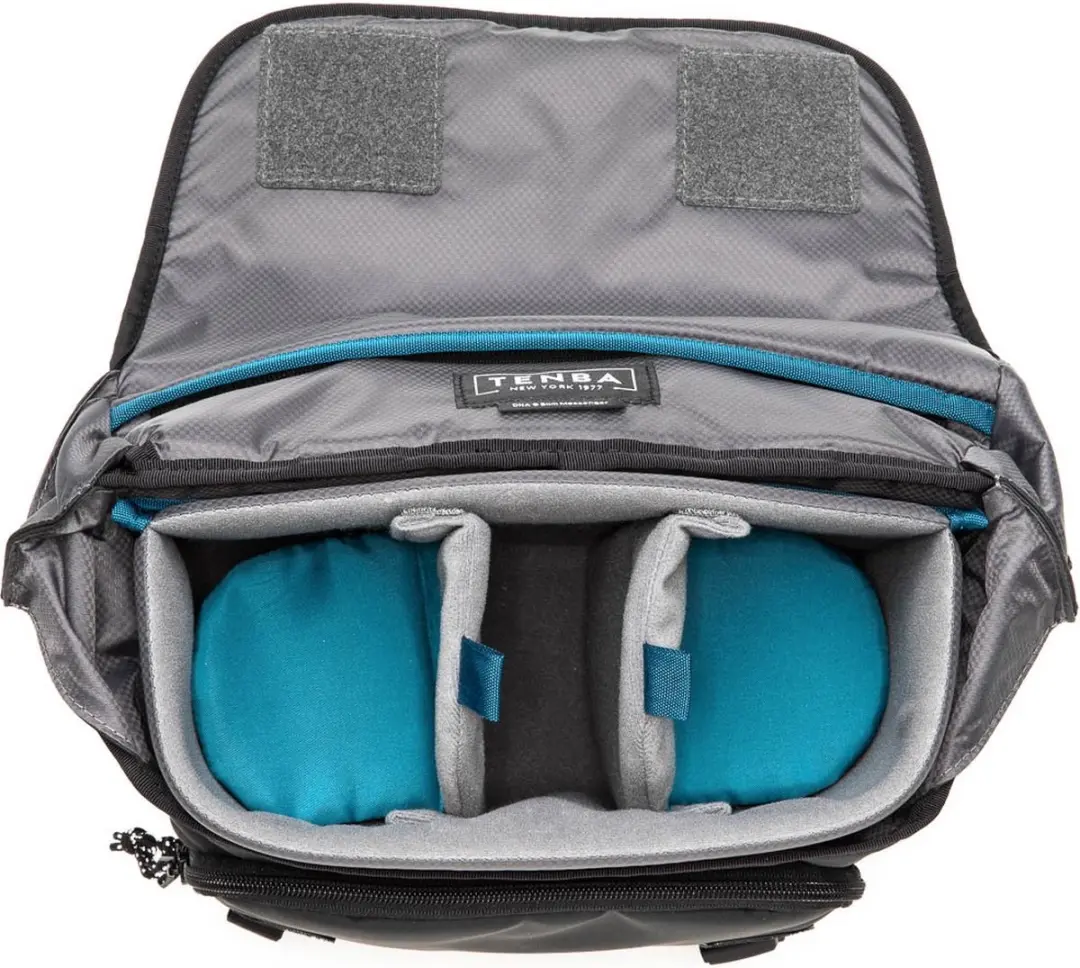 Tenba Messenger DNA 9 Slim Schoudertas - 10 inch - 3 Lenzen - Zwart