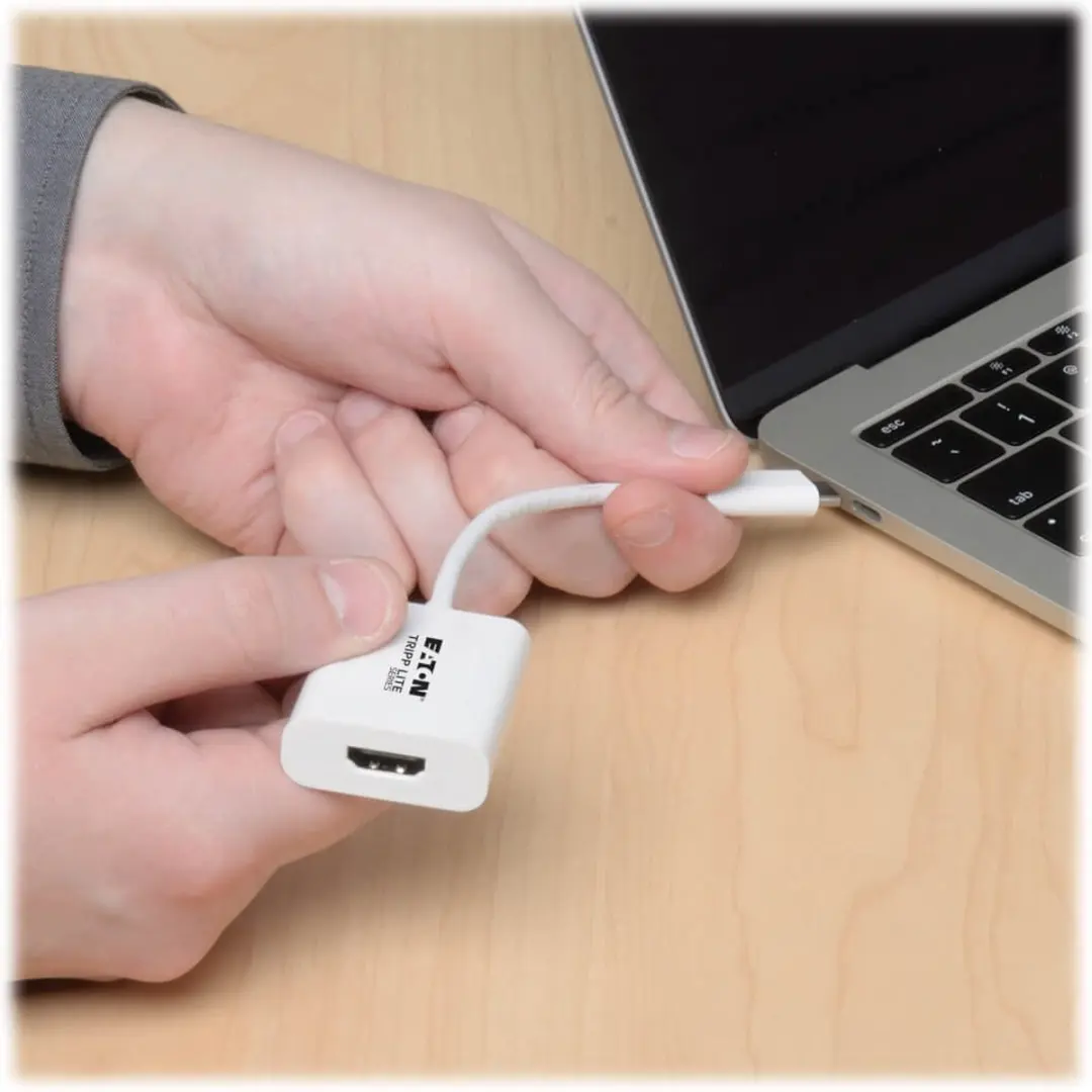 Tripp Lite U444-06N-HD-AM USB 3.1 HDMI Tussenstuk - Wit