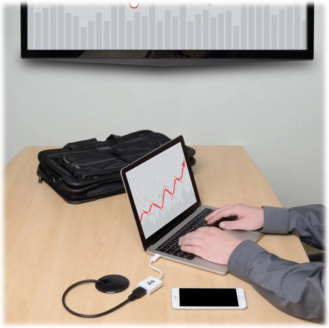 Tripp Lite U444-06N-HD-AM USB 3.1 HDMI Tussenstuk - Wit