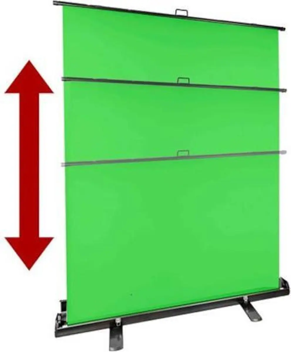 StudioKing FB-150200FG Achtergrondscherm 150x200cm - Groen - afbeelding 6 van 6