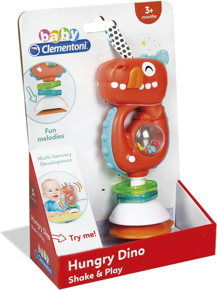 Clementoni Baby Elektronische Dino Rammelaar - Dino