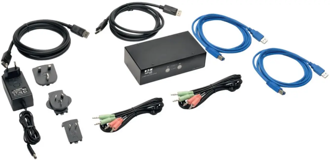 Tripp Lite B004-DPUA2-K KVM-switch - Zwart