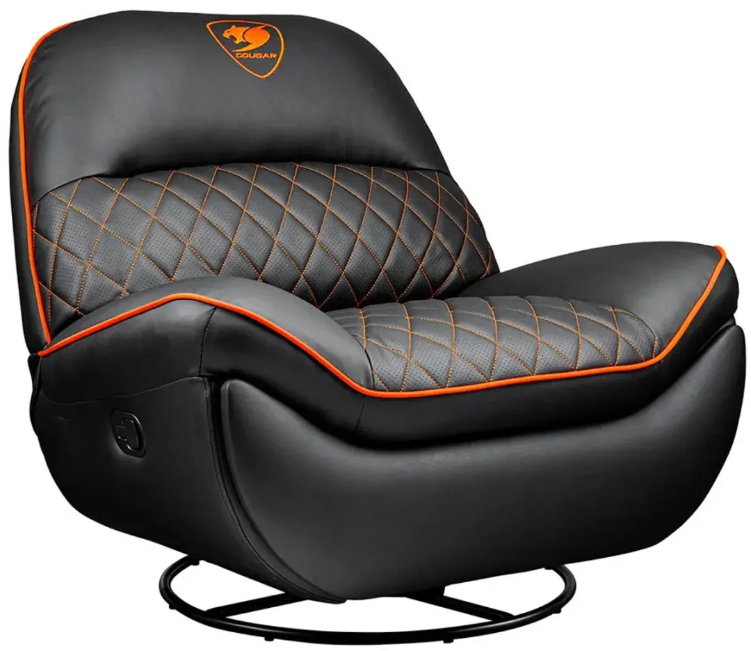 Cougar Gaming Overlord Gamingbank - Zwart/Orange