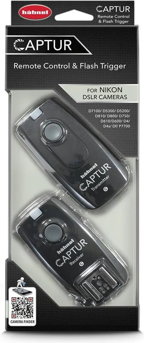 Hähnel Captur Transmitter Receiver Set 1000 710.1 - Nikon