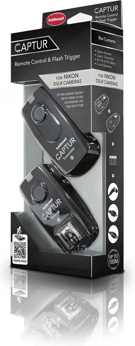 Hähnel Captur Transmitter Receiver Set 1000 710.1 - Nikon