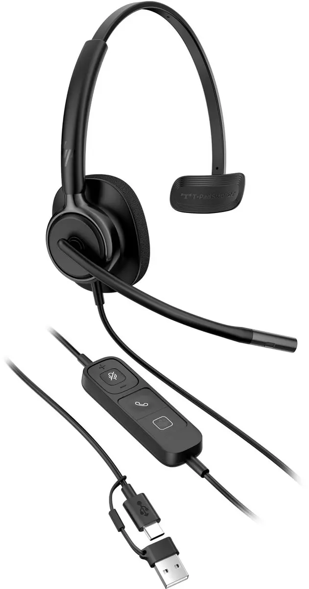 HP Poly Mission 415 Headset - Zwart - afbeelding 6 van 6