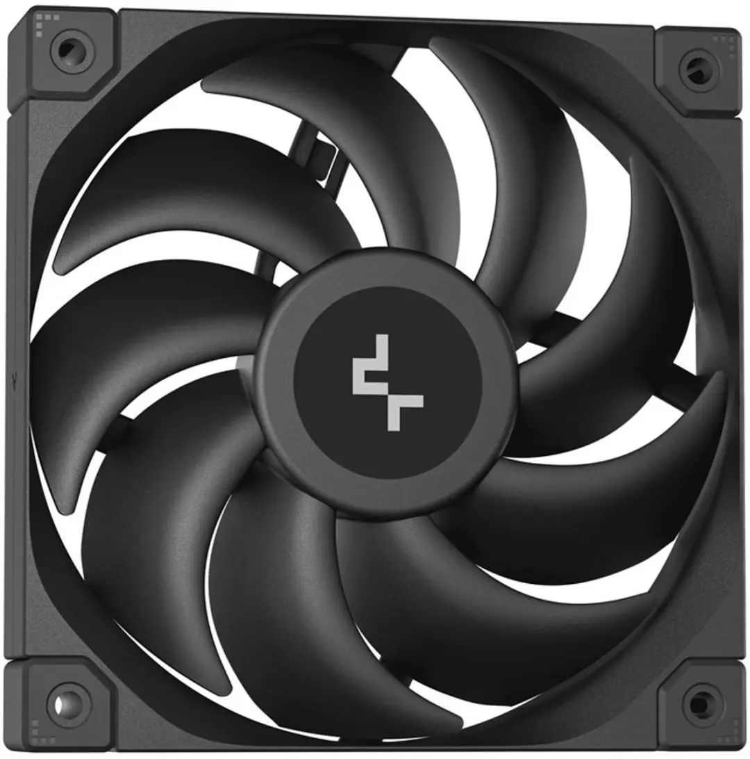DeepCool MYSTIQUE 360 R-LX750-BKDSNMP-G-1 Koeler - 2x120mm - Zwart