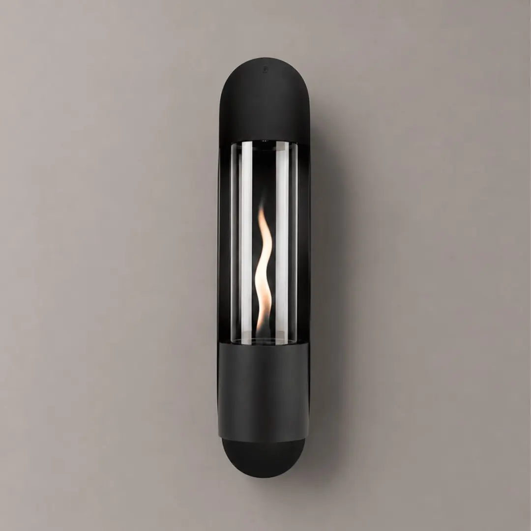 Tenderflame Cycloflame Wall 51182518796628 Wandhaard - 1500W - Zwart