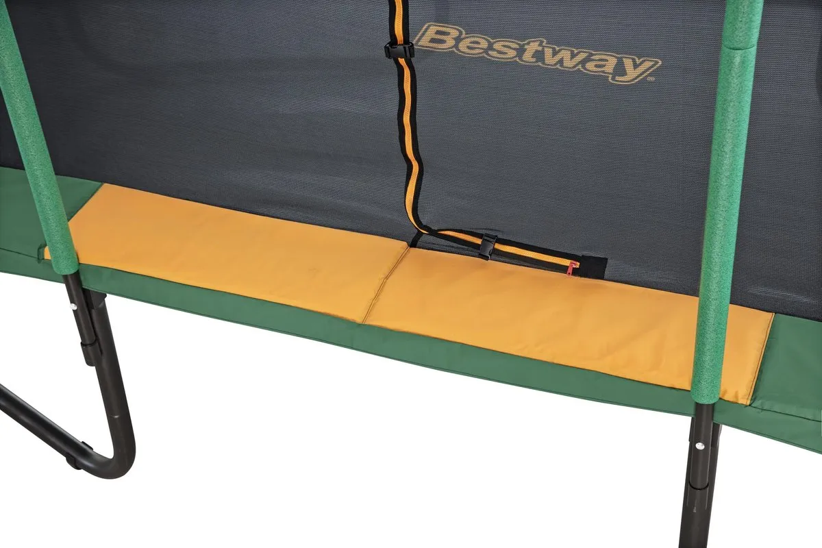 Bestway Xtreme Air 4,57m Rechthoekige Buitentrampoline - Zwart/ Groen - afbeelding 6 van 6