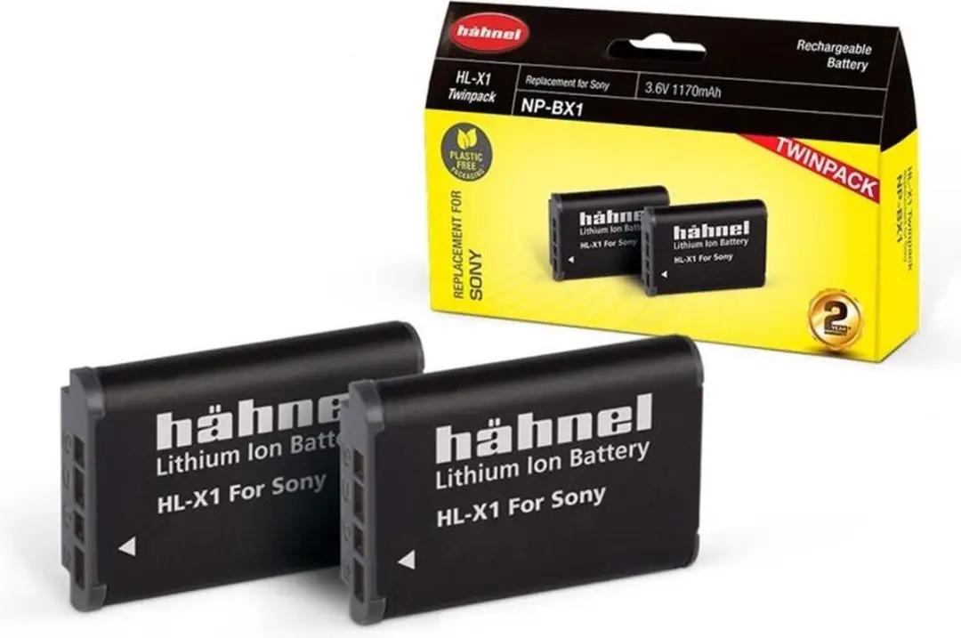 Hähnel HL-X1 Accu 2-Pak