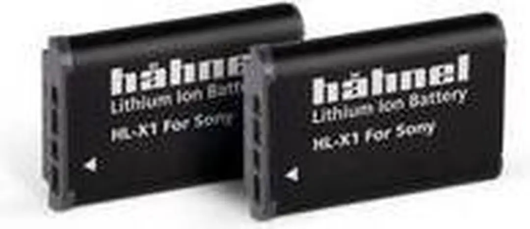 Hähnel HL-X1 Accu 2-Pak - 1170mAh - Sony NP-BX1
