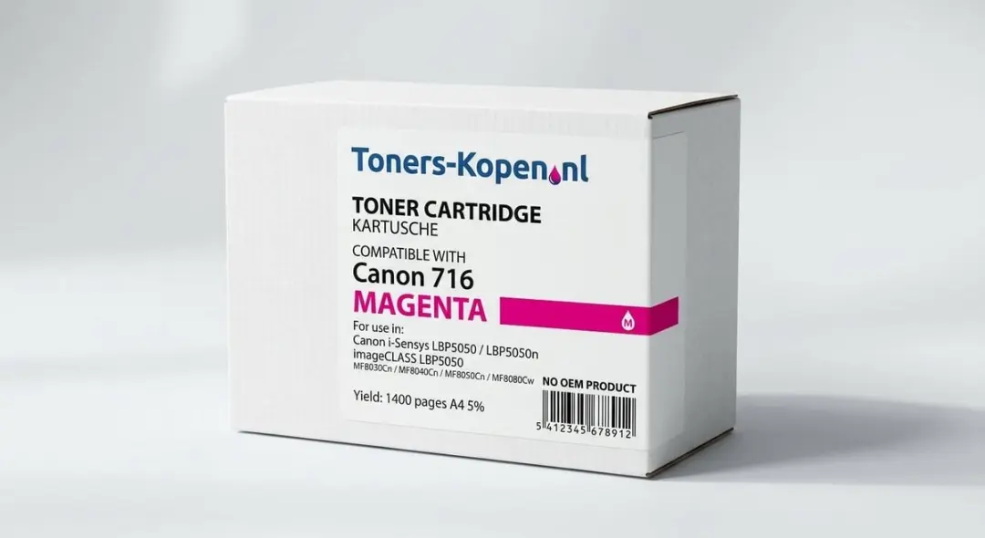 Canon 716 Magenta Toner - 1400 Pagina's