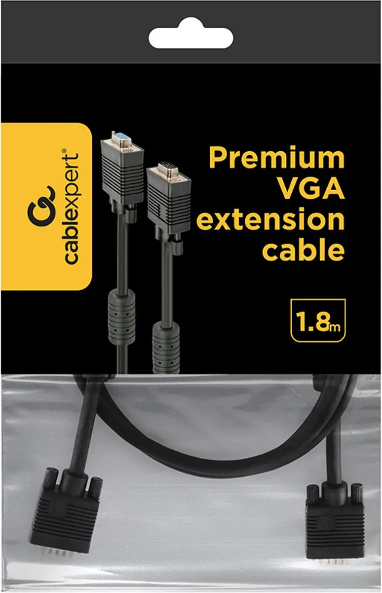 Cablexpert VGA Kabel 1.8m - CC-PPVGAX-6B
