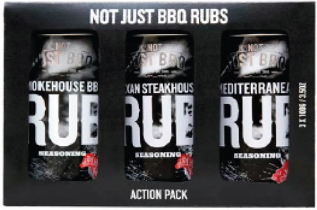 Food Kitchen Not Just BBQ Rub Multipack - 3x460g