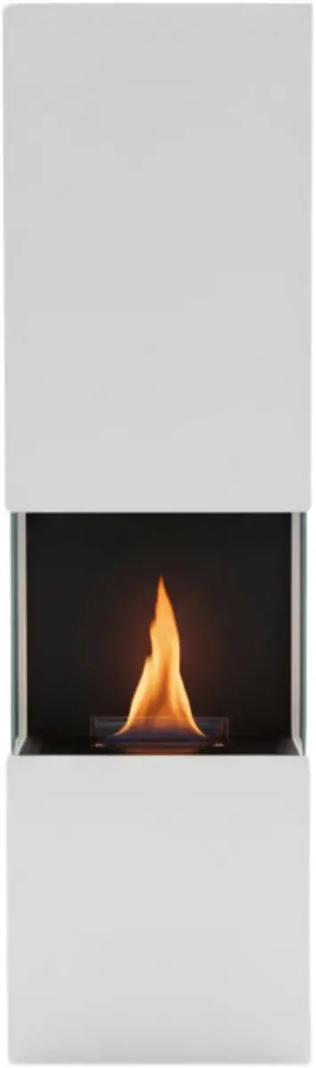 Indie Freestanding Wit Tenderflame Bio-Ethanol Haard 2000W - afbeelding 2 van 6