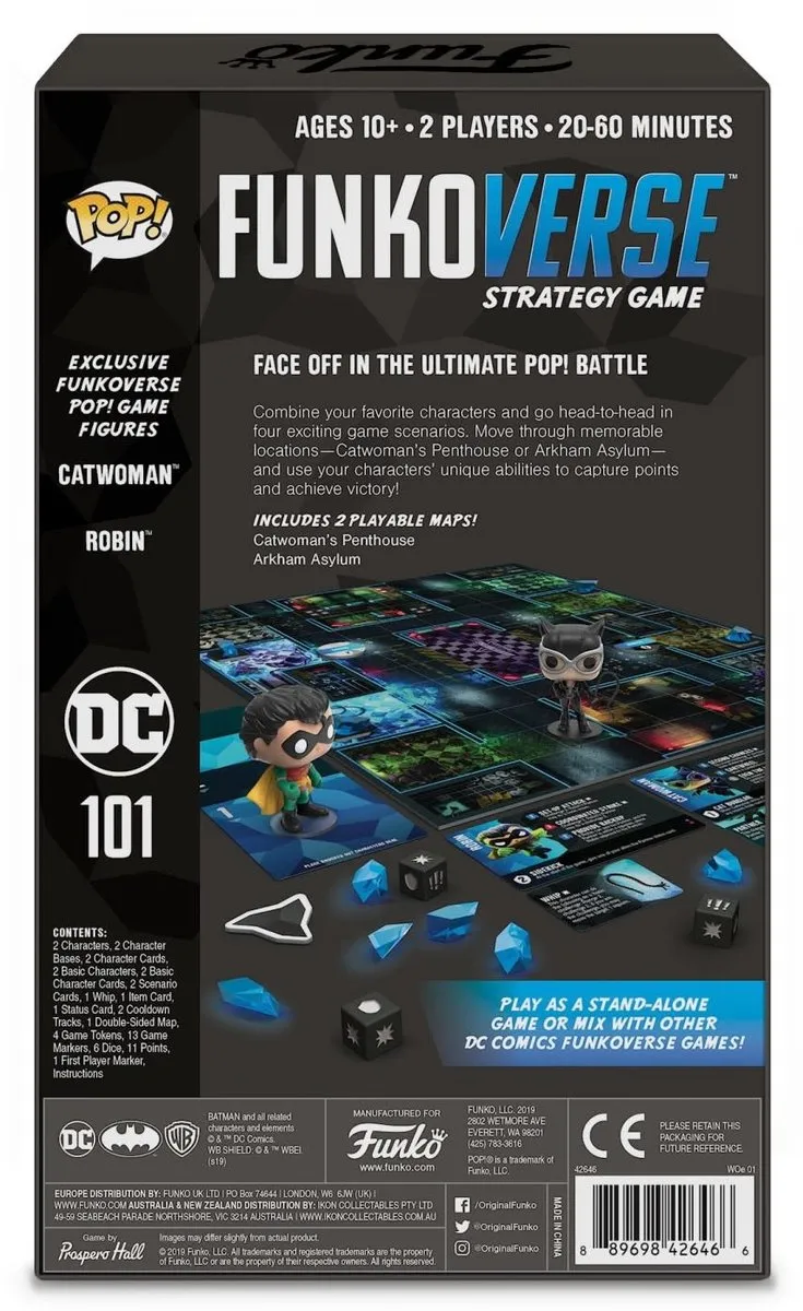 Funko Pop! Verse Strategy Game DC ExpandAlone FUN42646 - Bonte kleuren