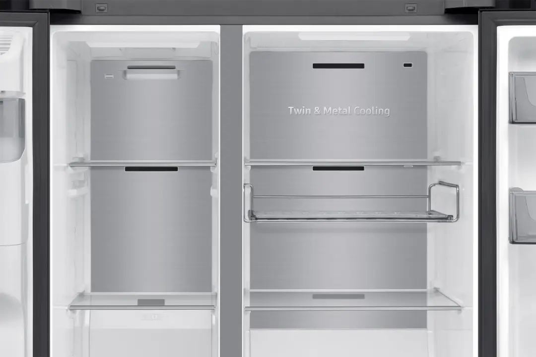 Samsung Bespoke AI Amerikaanse Koelkast 8-serie 634L - Zwart - 634L
