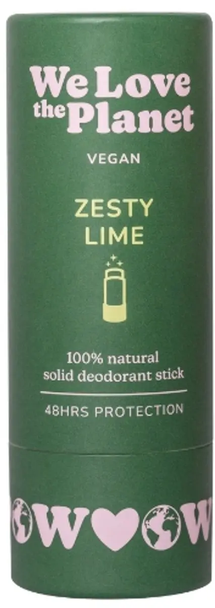 We Love The Planet Zesty Lime Deo Stick 40ml